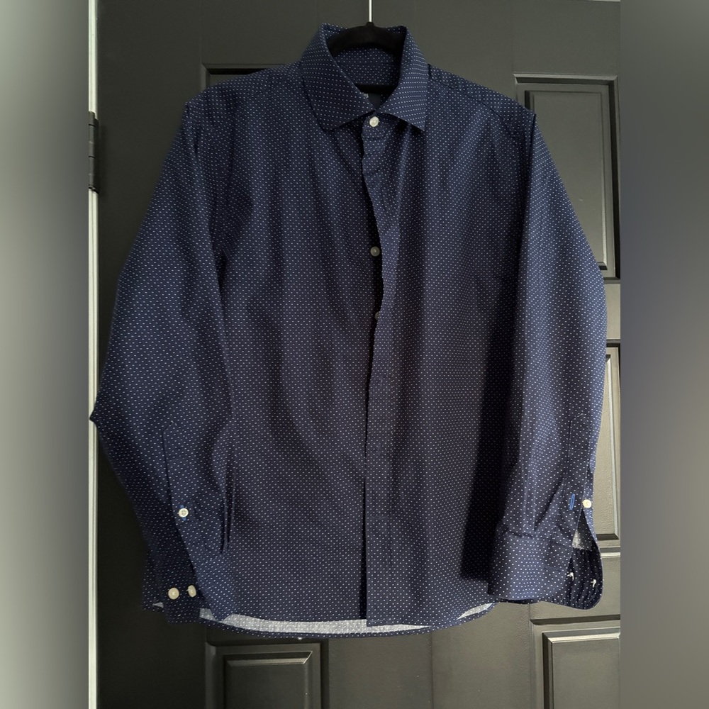 Woodies Cotton Polka-Dot Button-Up Shirt